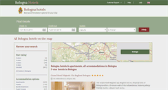 Desktop Screenshot of bolognaitalyhotels.com